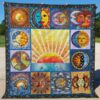 Hippie Quilt Blanket Ver 5  Quilt